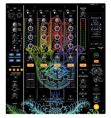 Pioneer DJ DJM 800 Skin Henna Rainbow